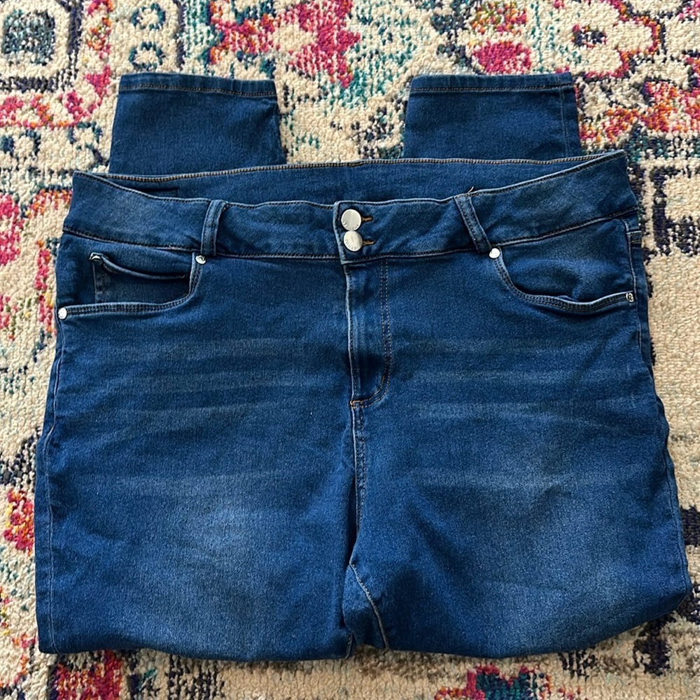 Tahari Women’s High Waisted Skinny Jean size 24W